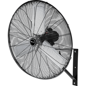 King Electric Outdoor Rated Oscillating Wall Mount Fan 24-inch