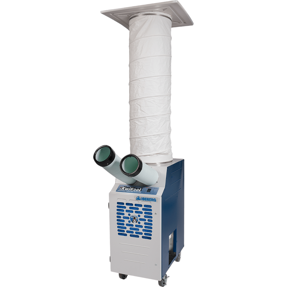 KwiKool 14,000 BTU Portable Air Conditioner - with ceiling kit