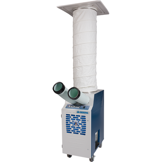 KwiKool 14,000 BTU Portable Air Conditioner - with ceiling kit