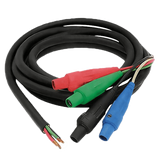 Kwikool KK-CAMLCK23024 Cam Lock Set with 25' of 2/4 SO Cable for KPO12-23 and KP012-23H