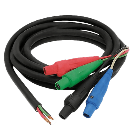 Kwikool KK-CAMLCK23024 Cam Lock Set with 25' of 2/4 SO Cable for KPO12-23 and KP012-23H