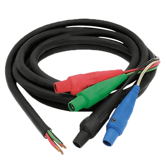 Kwikool KK-CAMLCK23024 Cam Lock Set with 25' of 2/4 SO Cable for KPO12-23 and KP012-23H