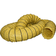 KwiKool  12-inch Yellow Outdoor Duct  KK-Duct12Y-25