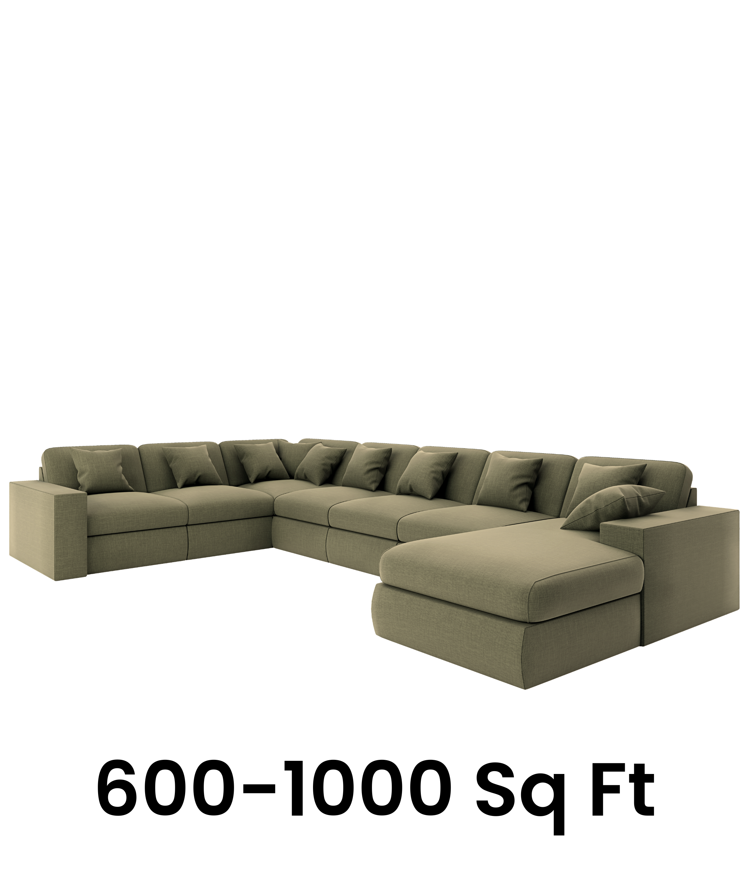 Large Room Portable Air Conditioners can be used to cool large rooms and spaces from 600 to more than 1,000 square feet, assuming your space has typical 8-foot ceilings.