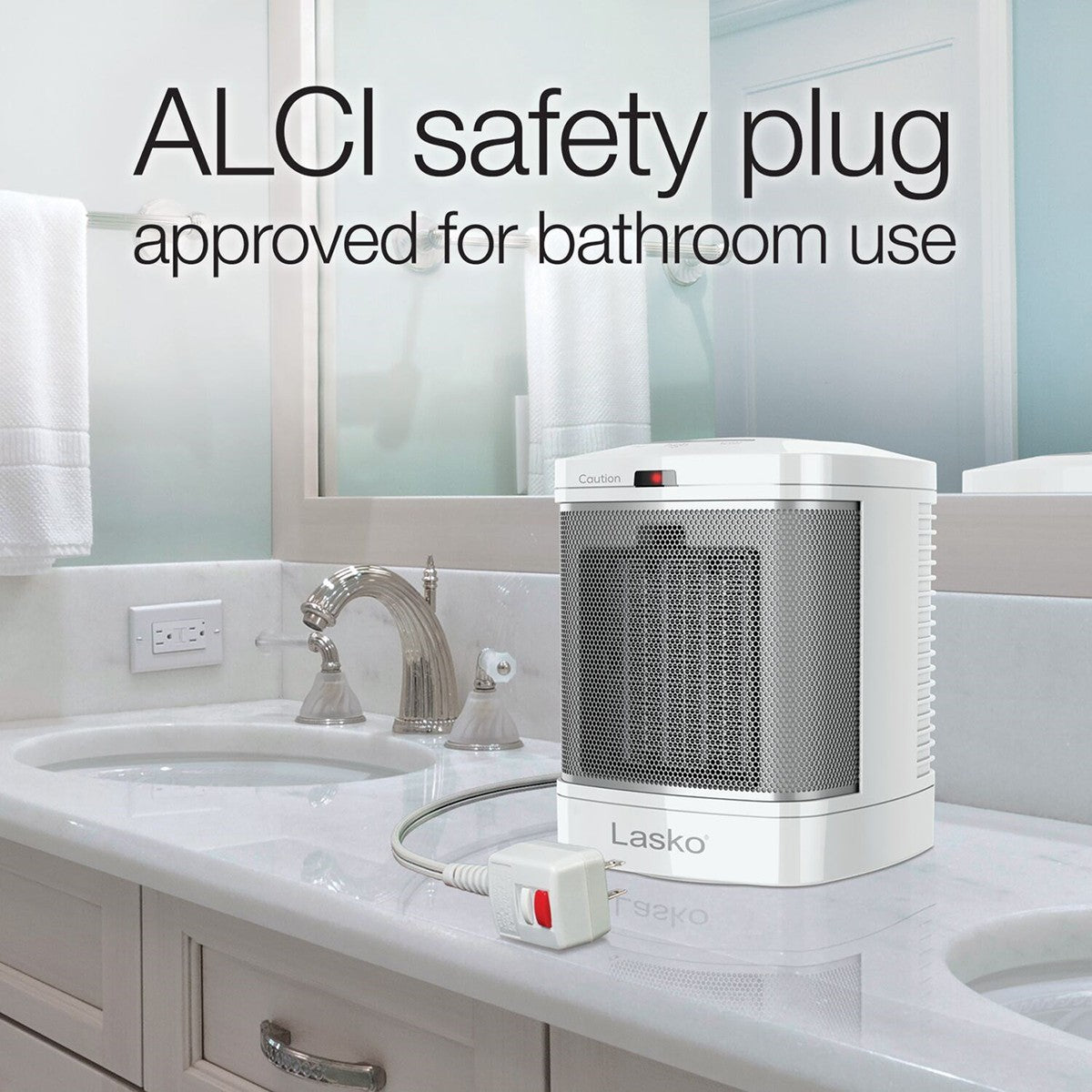 Lasko CD08200 Ceramic Bathroom Heater