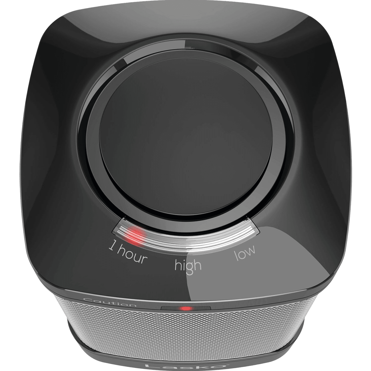 Lasko Simple Touch Ceramic Tabletop Heater - Top View of controls