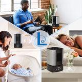 Lasko SlumberBreeze™ 2-in-1 Personal Fan w/ White Noise