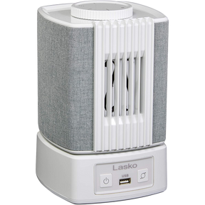 Lasko Slumberbreeze 2 In 1 Personal Fan White Noise White