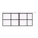 LG 12,000 BTU Wi-Fi Enabled Window Air Conditioner - Filter