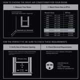 LG 18,000 BTU Dual Inverter Smart Wi-Fi Window Air Conditioner - Infographic 1