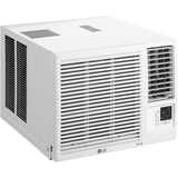 LG 18,000 BTU Wi-Fi Window Air Conditioner w/ Heat - Angle 1