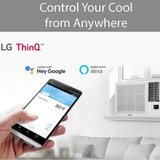 LG 18,000 BTU Wi-Fi Window Air Conditioner w/ Heat - Infographic 2