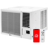 LG 18,000 BTU Wi-Fi Window Air Conditioner w/ Heat - w/ Remote & App