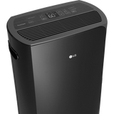 LG 50 Pint Energy Star Dehumidifier - close up on control panel