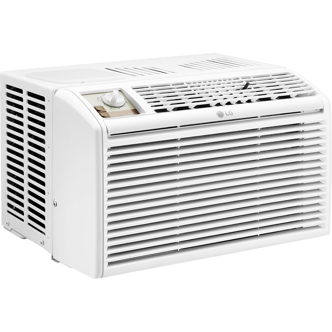 LG 5,000 BTU Window Air Conditioner - Left Angle