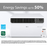 LG LW24221VSM 22,000 BTU Dual Inverter Smart Wi-Fi Window AC - Graphic 4