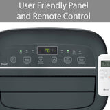 LG 8,000 BTU Wi-Fi Portable Air Conditioner - Electronic Control Panel with Smart Control