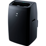 LG 10,000 BTU Wi-Fi Portable Air Conditioner - Angle View