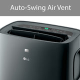 LG 10,000 BTU Wi-Fi Portable Air Conditioner - Auto Swing Air Vent