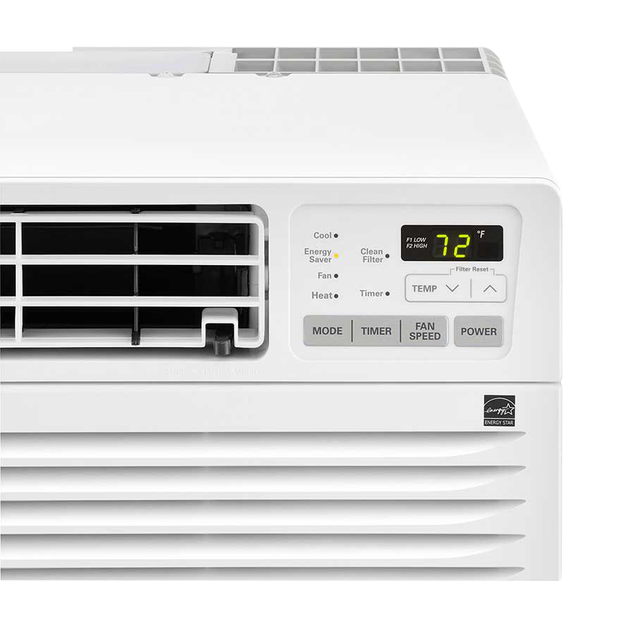 LG 12,000 BTU Through-the-Wall Air Conditioner & Heater - Control Panel