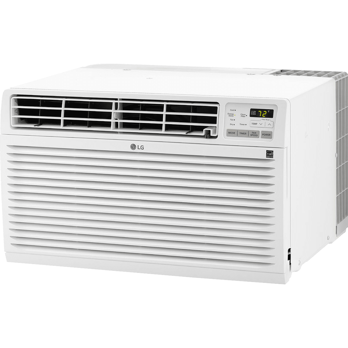 LG 8,000 BTU Through the Wall Air Conditioner - Left Angle View