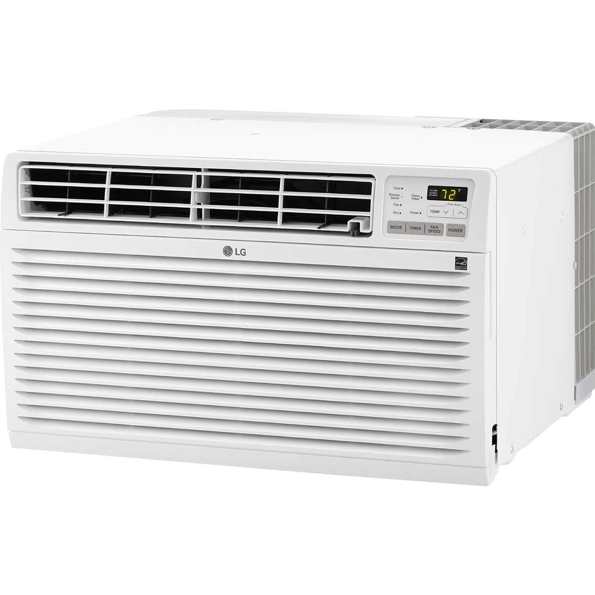 LG 8,000 BTU Through the Wall Air Conditioner - Left Angle View