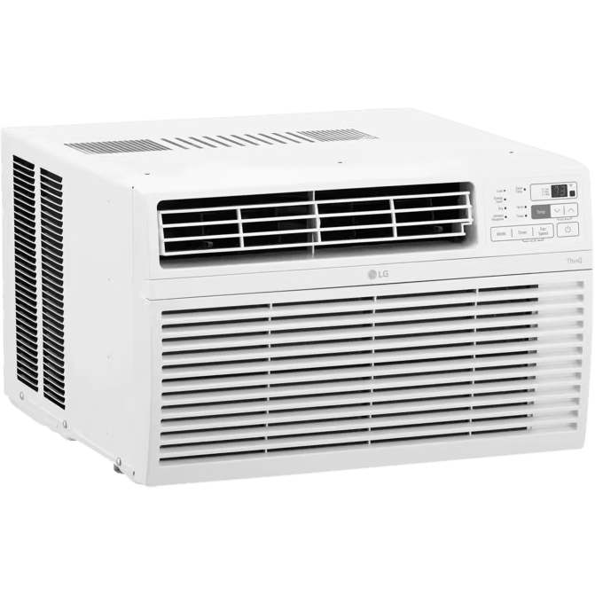 LG LW1017ERSM1 10,000 BTU Energy Star Wi-Fi Window AC - Left View