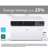 LG 10,000 BTU Window Air Conditioner w/Dual Inverter LW1022IVSM - Graphic 4