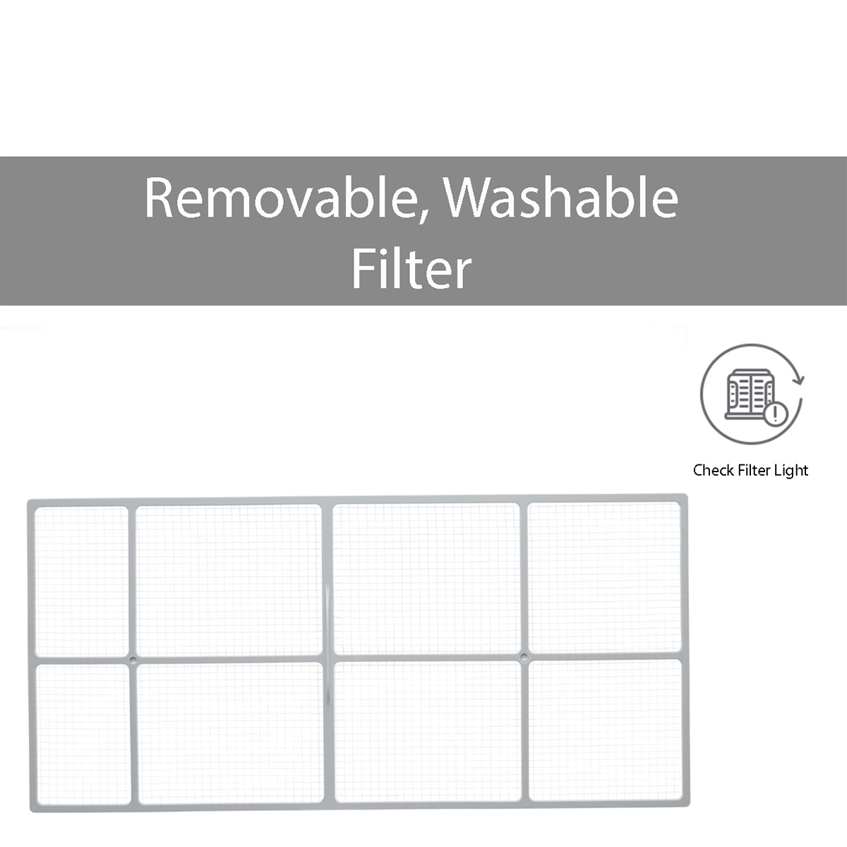 LG 10,000 BTU Window Air Conditioner w/Dual Inverter LW1022IVSM - Graphic 7
