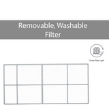 LG 10,000 BTU Window Air Conditioner w/Dual Inverter LW1022IVSM - Graphic 7