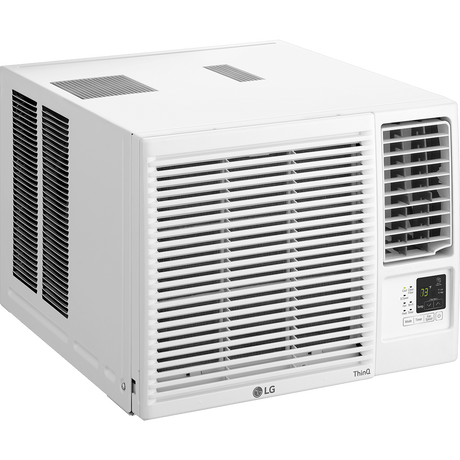 LG 12,000 BTU Heat/Cool Window AC w/Wi-Fi - Angle View