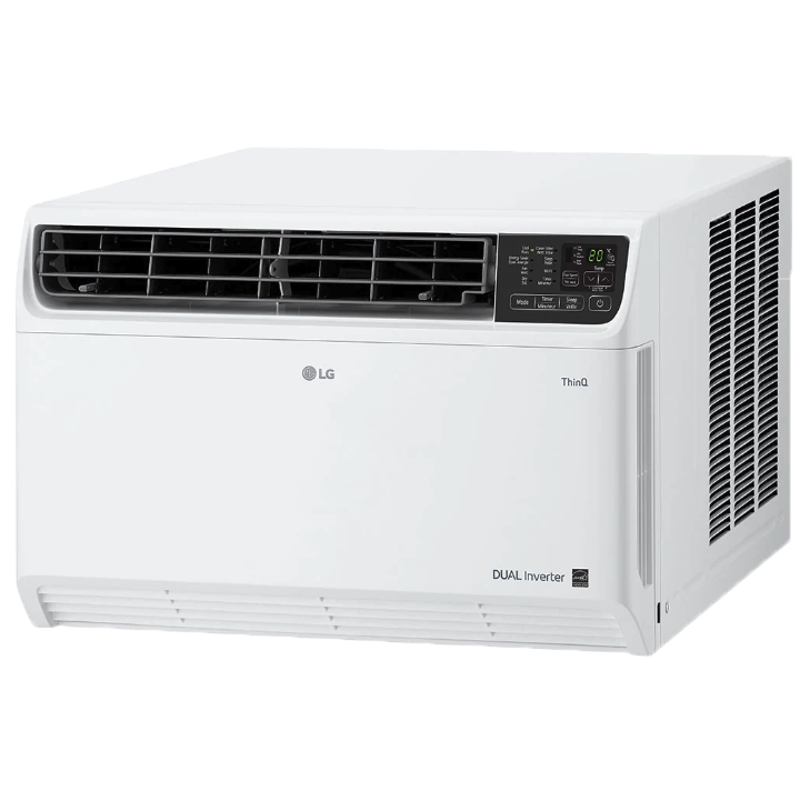 LG 14,000 BTU Dual Inverter Wi-Fi Enabled Window Air Conditioner - Left View