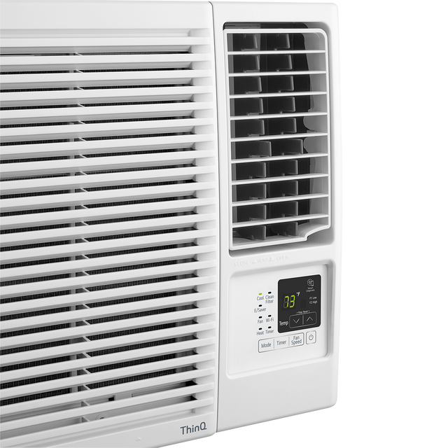 LG 23,000 BTU Heat/Cool Window AC w/Wi-Fi - Control Panel