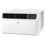LG 6,000 BTU Dual Inverter Wi-Fi Enabled Window Air Conditioner - Angle 2