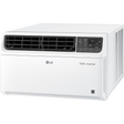 LG LW1022IVSM 10,000 BTU Dual Inverter Smart Wi-Fi Window AC - Left Angle