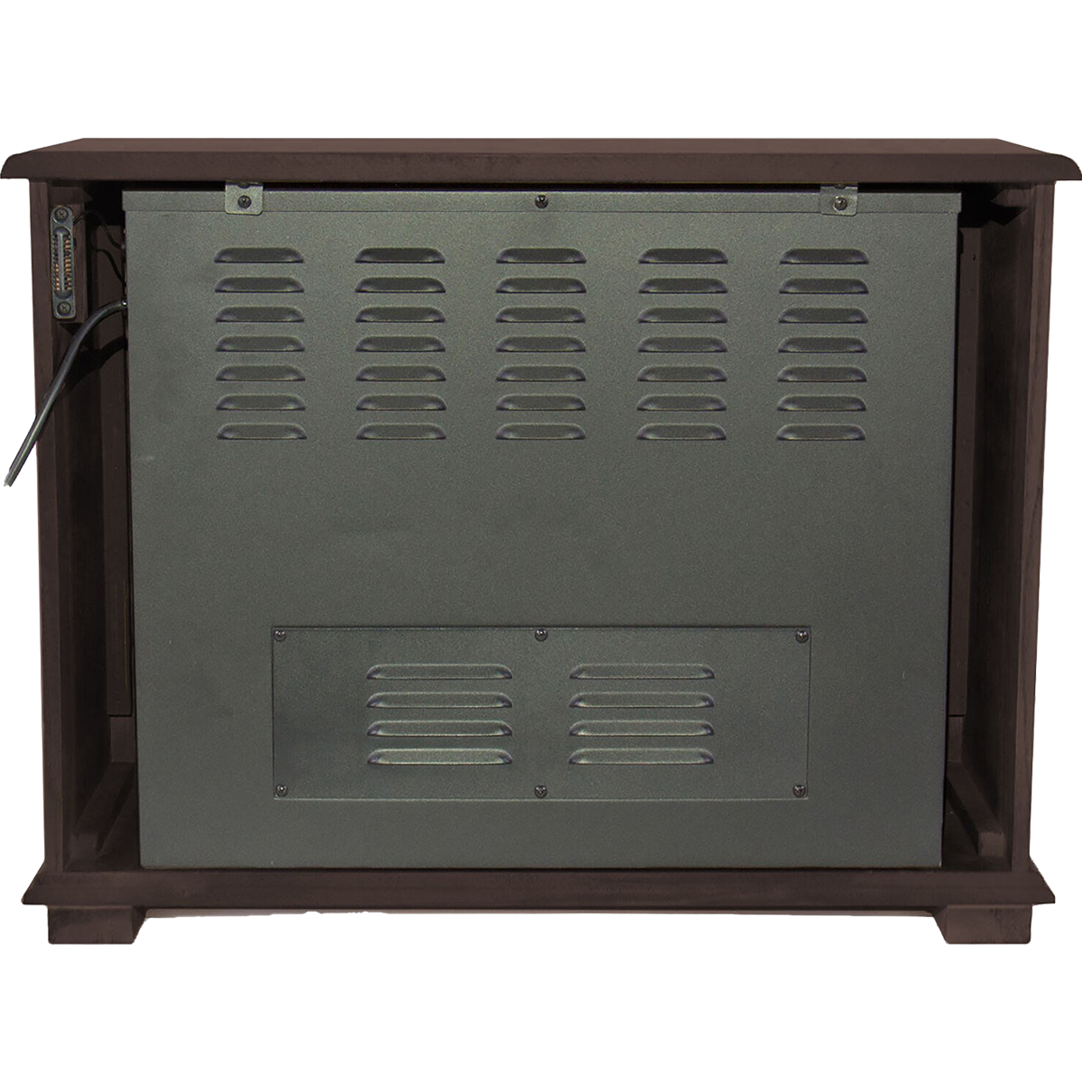 Lifesmart 28.5-in. Infrared Fireplace Heater - Back View