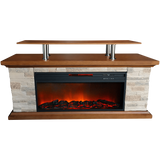 Lifesmart 60-In. Fireplace TV Stand