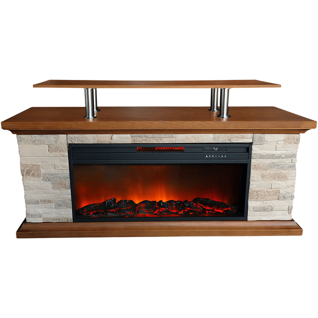 Lifesmart 60-In. Fireplace TV Stand