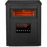 Lifesmart HT1012R 6 Element Infrared Steel Cabinet Heater