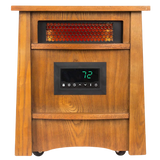 LifeSmart Infrared Heater Wood Cabinet 8 Element - Main