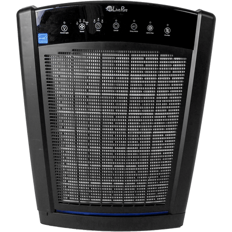 LivePure Bali HEPA Air Purifiers Black