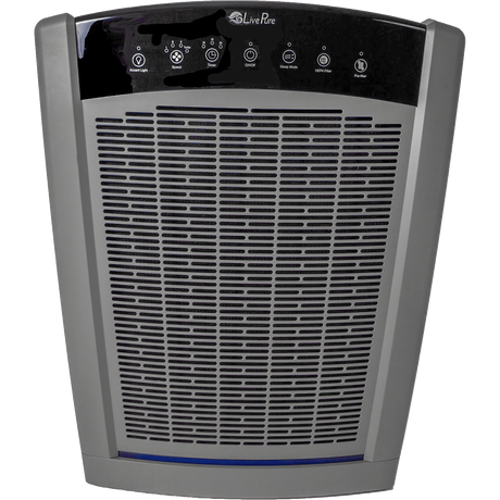 LivePure Bali HEPA Air Purifiers Gray