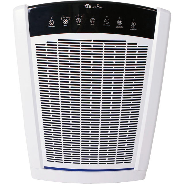 LivePure Bali HEPA Air Purifiers White