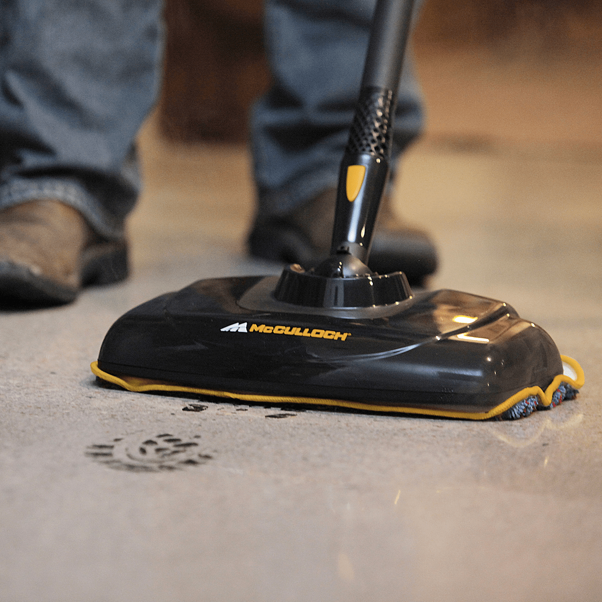 McCulloch Canister Steam System (MC1375) - Cleaning Floor