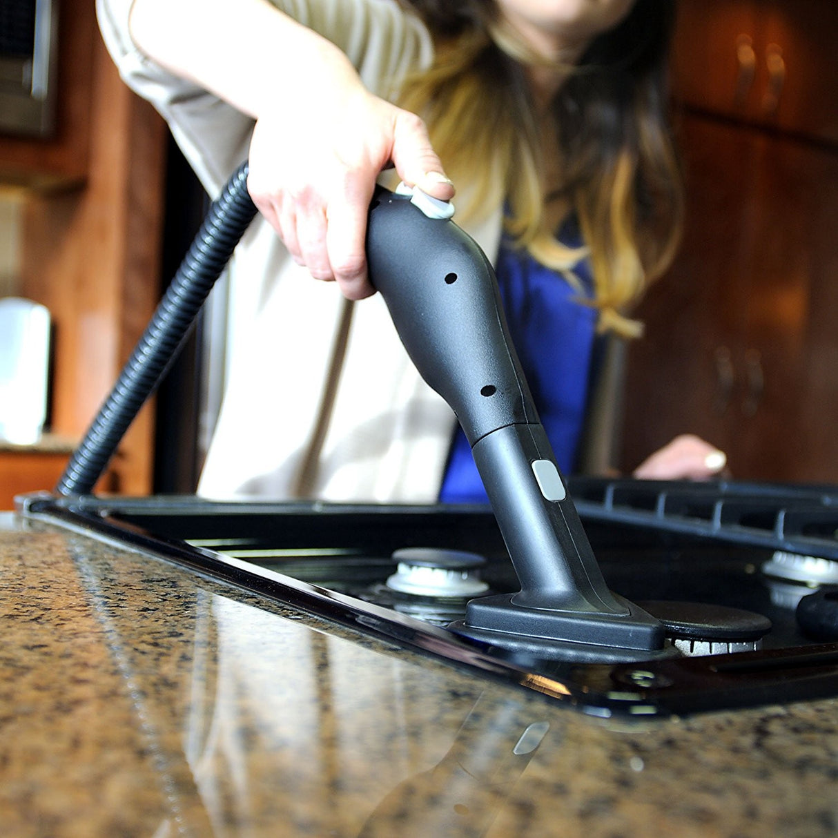 McCulloch MC-1275 Heavy-Duty Canister Steam Cleaner - Stove