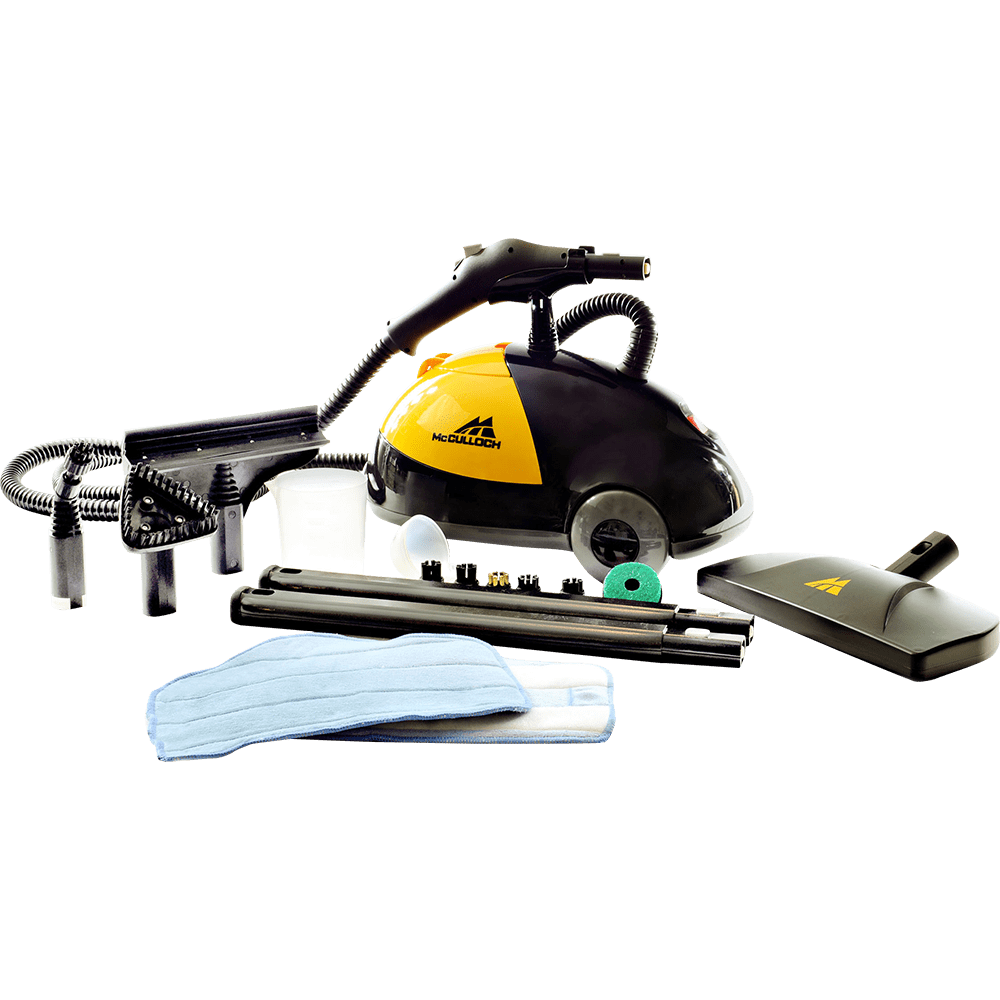 McCulloch MC-1275 Heavy-Duty Canister Steam Cleaner