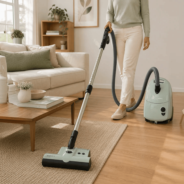 SEBO vacuums with powerful filtration