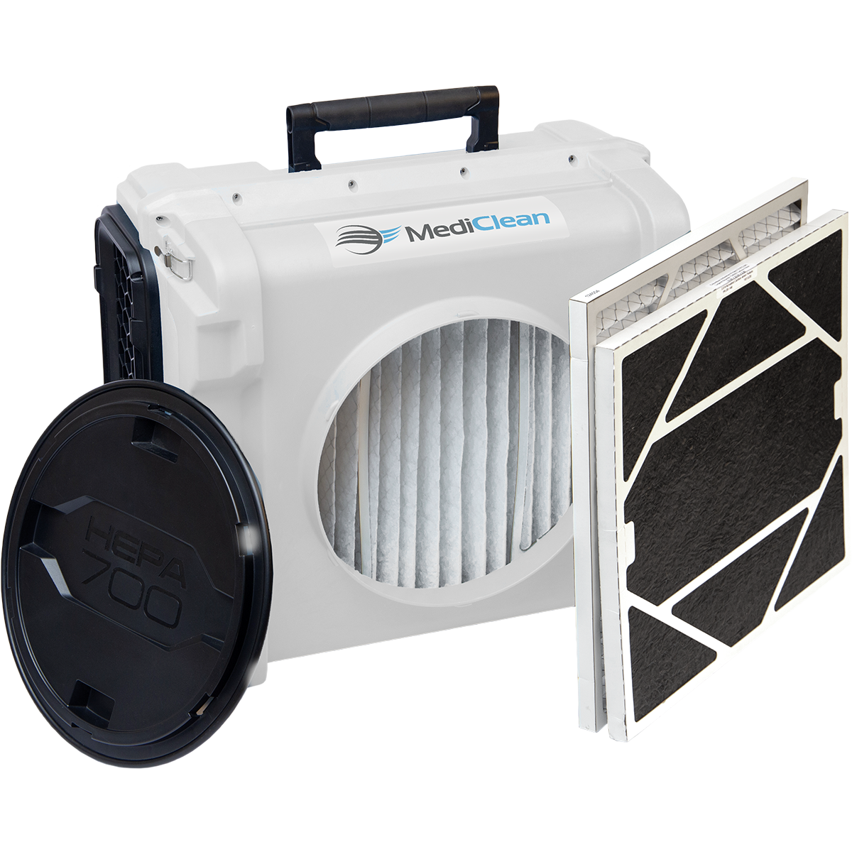 MediClean Healthcare AP 700 Air Scrubber - Front Filter