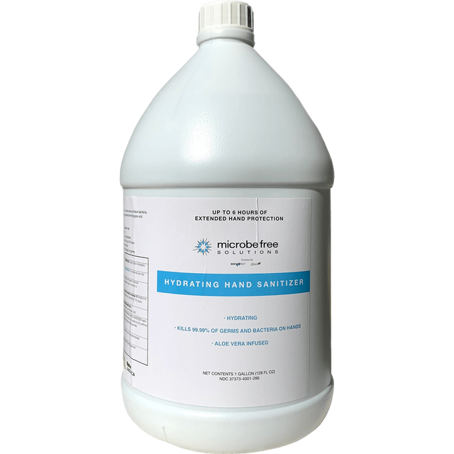 Microbe Free Solutions Hydrating 6 Hour Hand Sanitizer