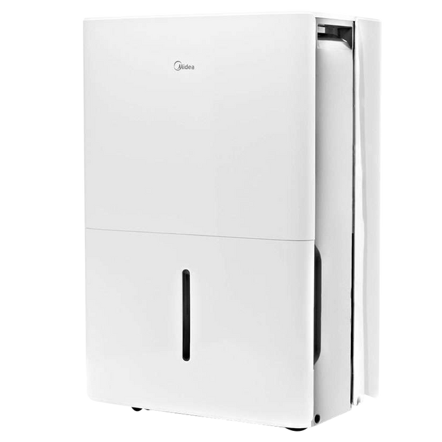 Midea EasyDry 50 Pint Dehumidifier w/ Optional Pump - Left View